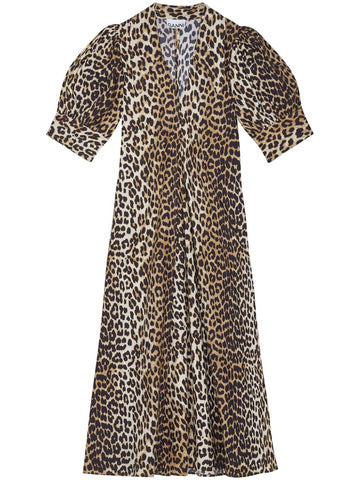 Ganni Conscious Criteria page Organic cotton maxi dress