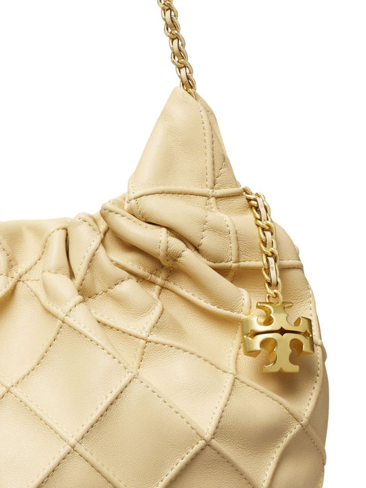 Tory Burch Fleming mini leather hobo bag