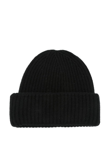 Soft Goat Cashmere ribbed beanie