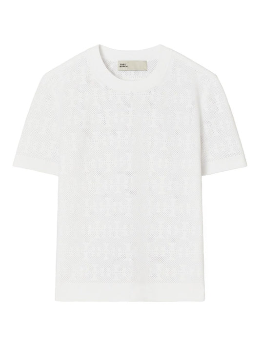 Tory Burch T-shirts and Polos White