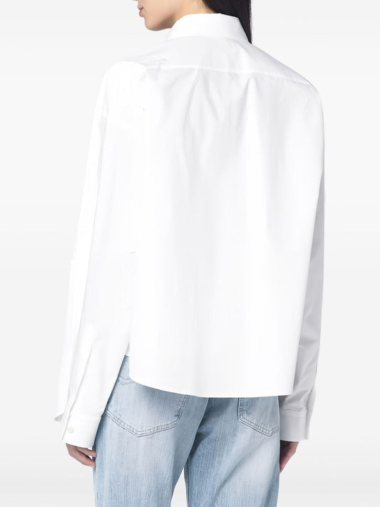 Balenciaga Front-slit shirt