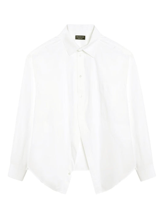 Balenciaga Front-slit shirt