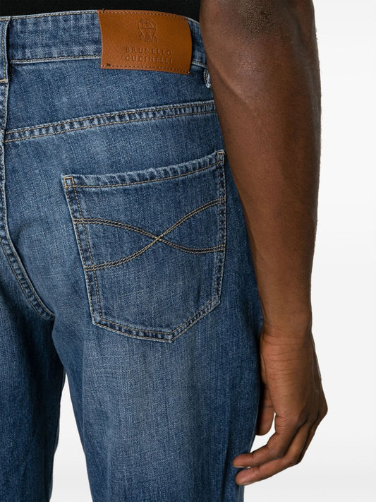 Brunello Cucinelli Slim Fit Jeans