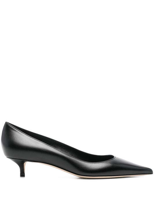 Jimmy Choo Amelia pointed-toe kitten-heel pumps
