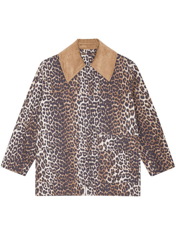 GANNI Jackets Brown