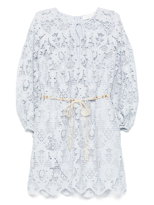 Zimmermann Lace detail mini dress