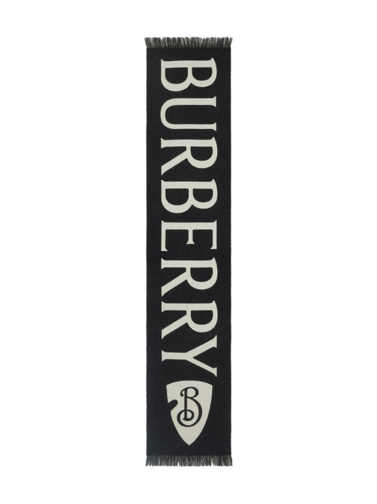 Burberry Logo wool scarf