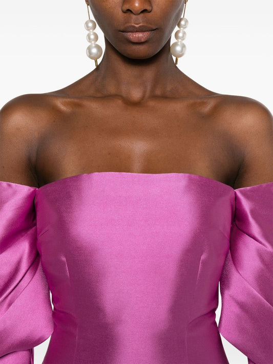 Solace London Dresses Fuchsia