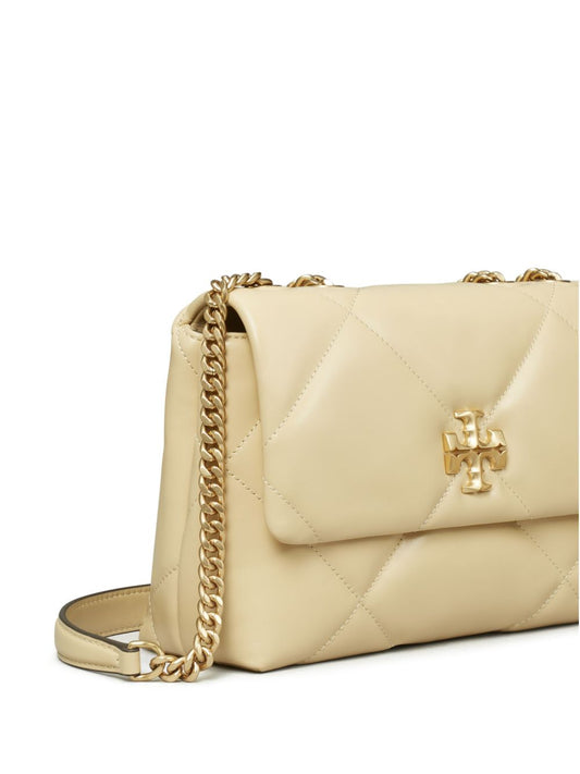 Tory Burch Kira Diamond small leather shoulder bag