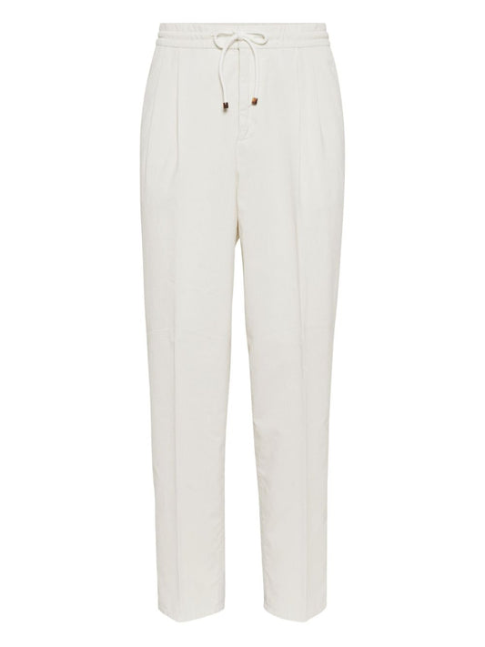 Brunello Cucinelli Trousers White