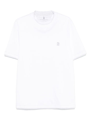 Brunello Cucinelli T-shirts and Polos White