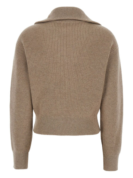 Brunello Cucinelli Zip-up ribbed cardigan