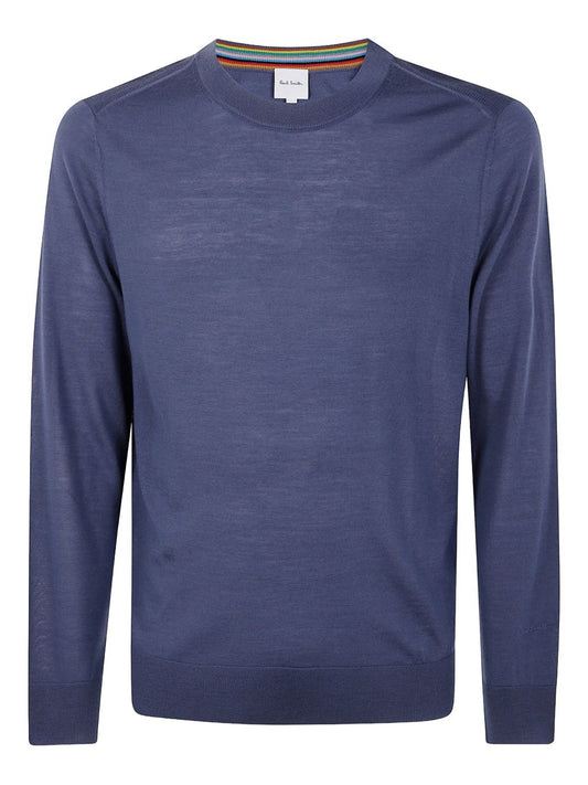 Paul Smith Sweaters Clear Blue