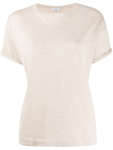 Brunello Cucinelli Relaxed knitted top