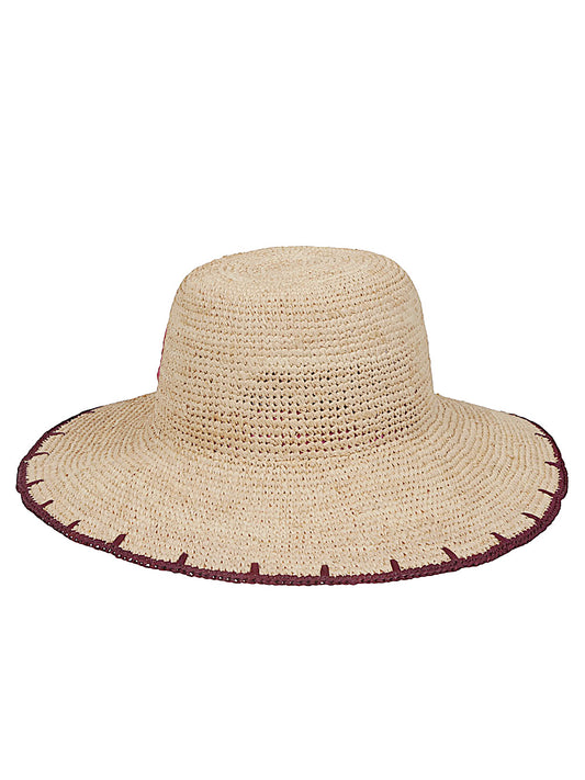 Paul Smith Paisley straw hat