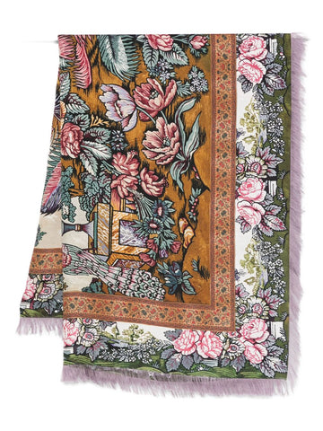 Pierre Louis Mascia Printed silk scarf