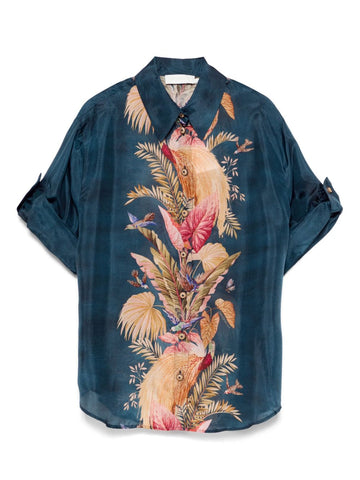 Zimmermann Shirts Blue