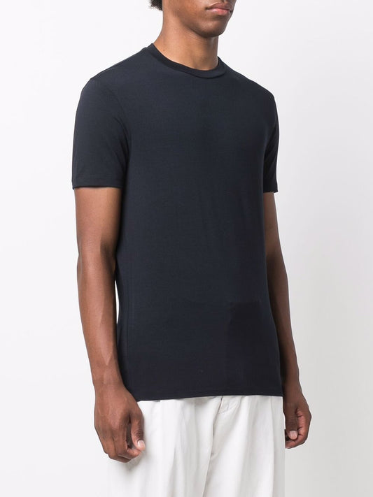 Emporio Armani Icon short-sleeved cashmere sweater