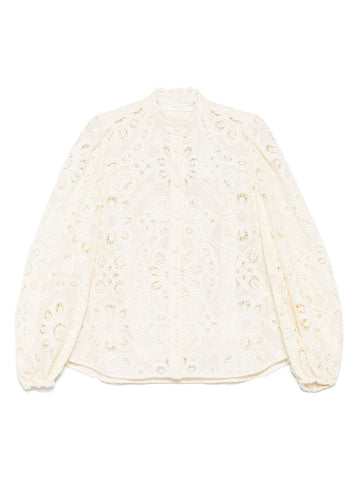 Zimmermann Shirts Ivory