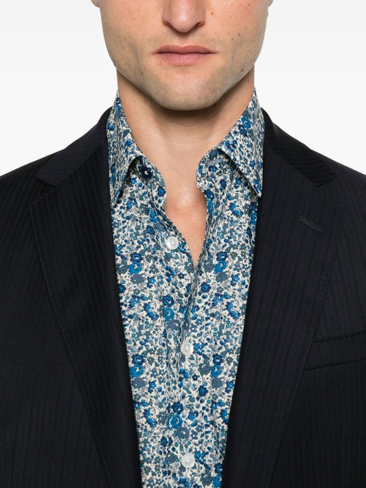 Paul Smith Shirts Clear Blue