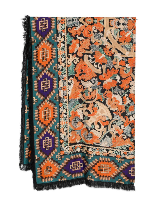 Pierre Louis Mascia Printed silk scarf