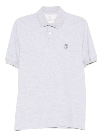 Brunello Cucinelli Stretch-jersey polo shirt