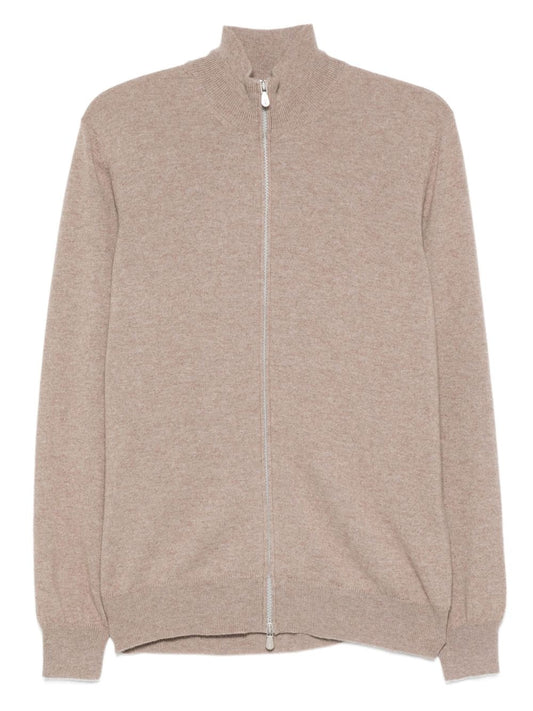 Brunello Cucinelli Cashmere Zipped Cardigan