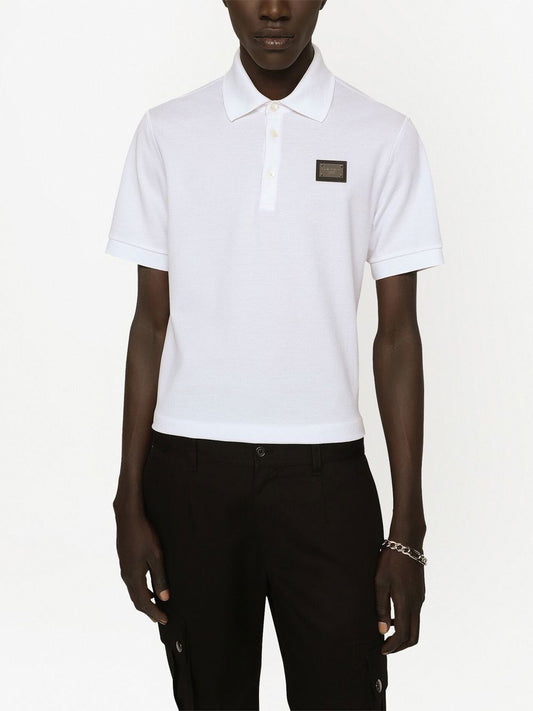 Dolce & Gabbana Logo cotton polo shirt