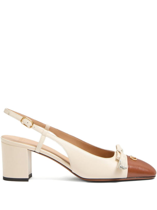 Valentino Garavani Valet Du Roi Goatskin Slingback Pump 60mm