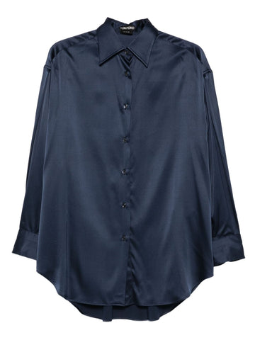 Tom Ford Shirts Blue