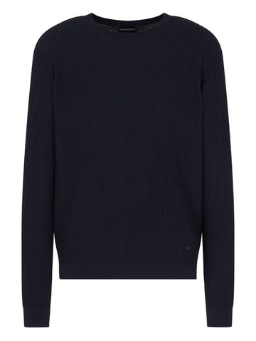 Emporio Armani Sweaters Blue