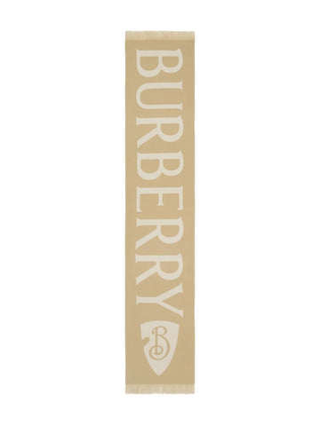 Burberry Logo wool scarf