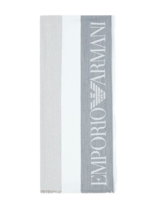 Emporio Armani Stole with multicoloured vertical bands