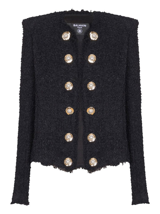 Balmain Edge-to-edge tweed jacket