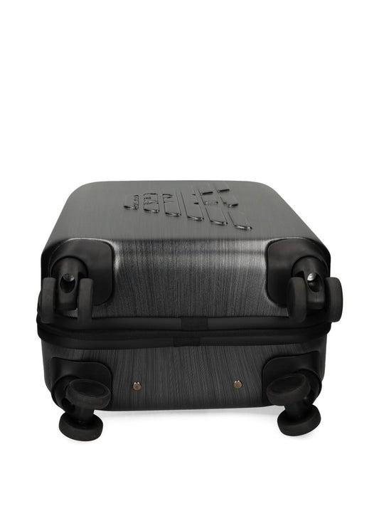 Emporio Armani ABS carry-on bag with oversized embossed eagle