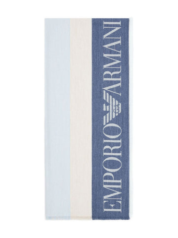 Emporio Armani Stole with multicoloured vertical bands