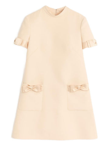 Valentino Short Crepe Couture Dress