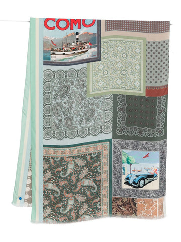Pierre Louis Mascia silk printed scarf