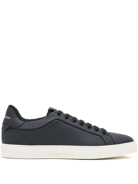 EMPORIO ARMANI EXCLUSIVE Soft leather sneakers
