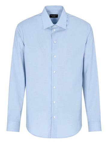 Emporio Armani Shirts Blue