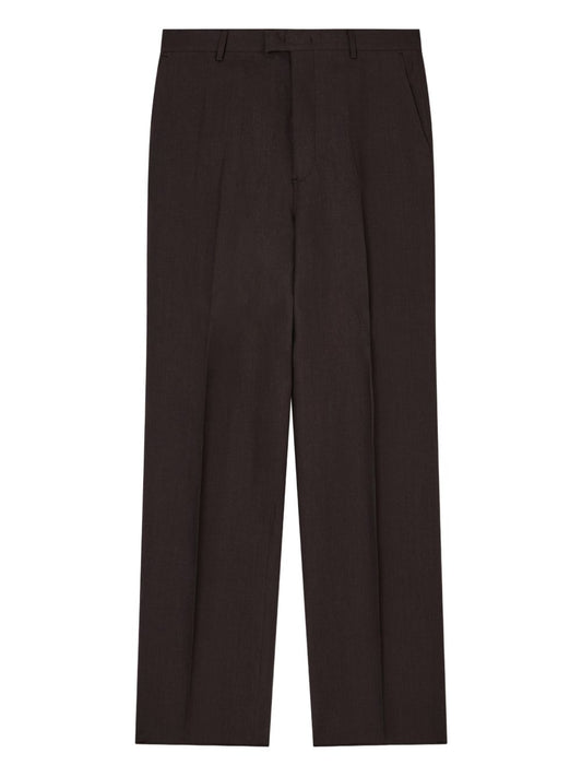 Emporio Armani Pure linen trousers