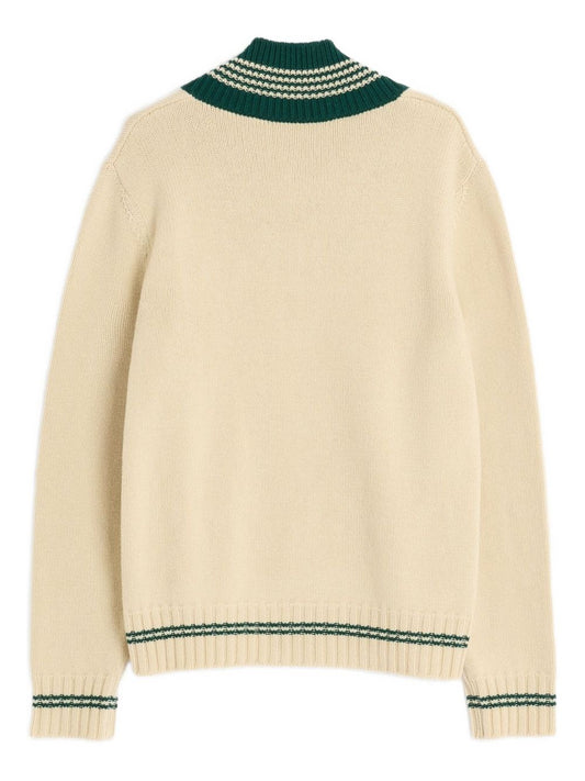 Valentino Le Chien De La Maison Jacquard Embroidery Wool Sweater
