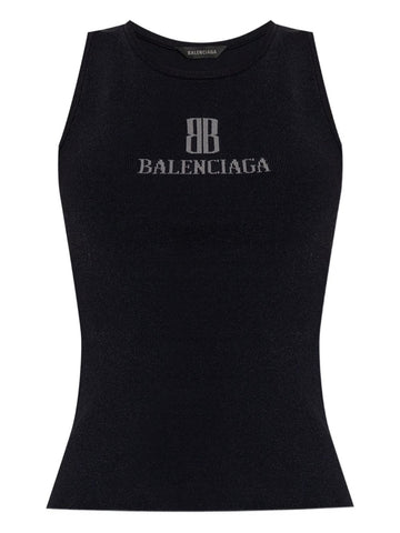 Balenciaga Nano BB tank top