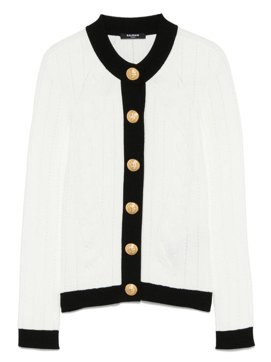 Balmain Two-tone cardigan