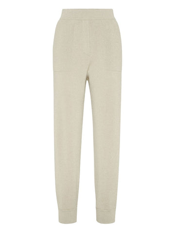 Brunello Cucinelli Ribbed-knitted joggers