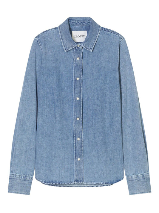 Closed Shirts Clear Blue