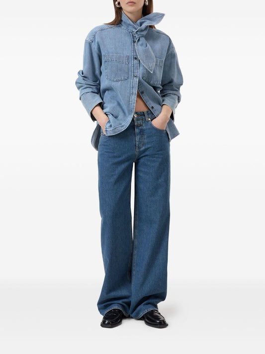 Closed Shirts Clear Blue