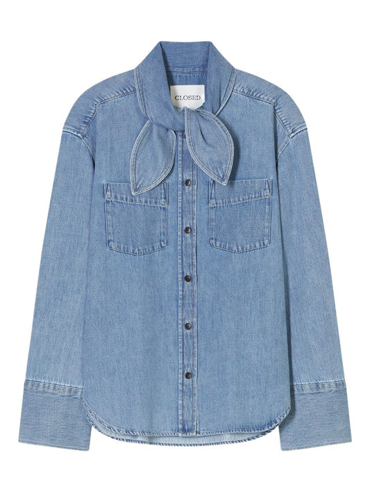 Closed Shirts Clear Blue