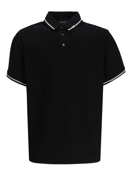 Emporio Armani T-shirts and Polos Black