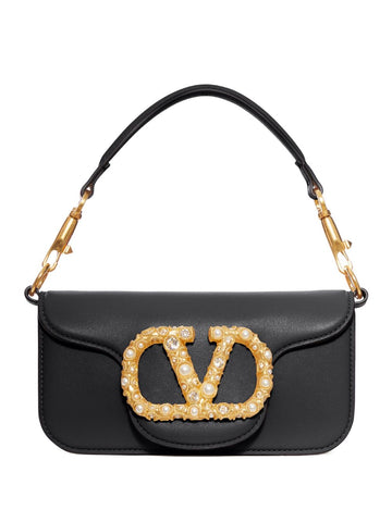 Valentino Garavani Locò small leather shoulder bag